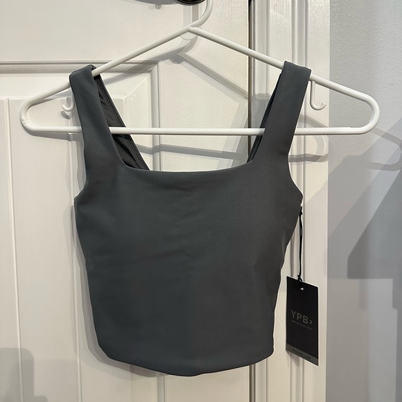 Abercrombie YPB sculptLUX Curve Love Squareneck Slim Tank - Picture 4 of 4